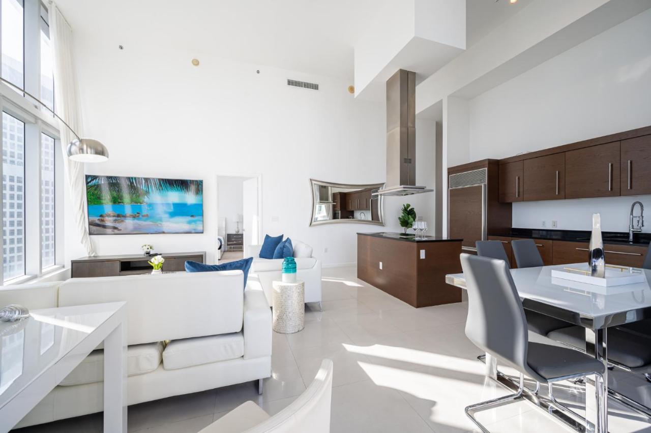 마이애미 Iconic Luxurious High Ceilings Unit Brickell W 아파트 외부 사진