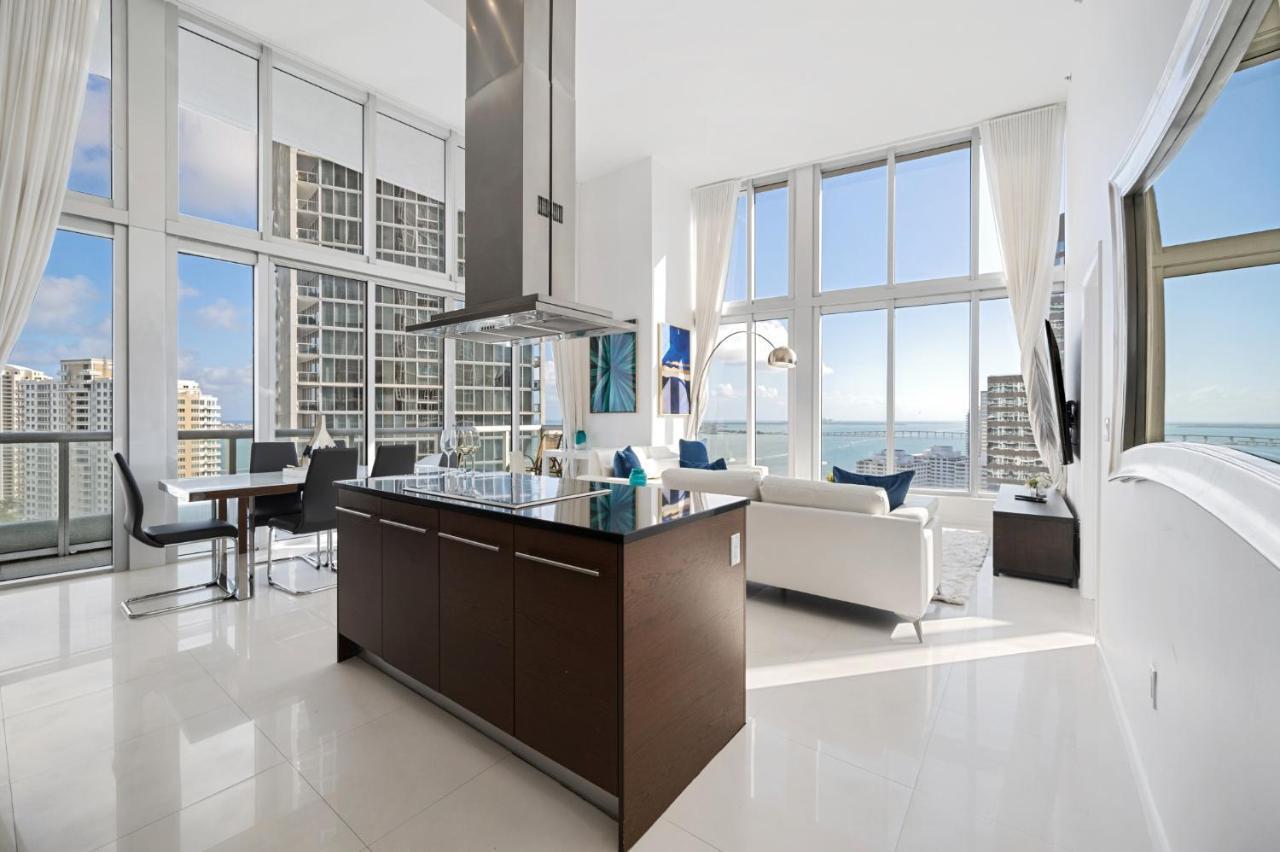 마이애미 Iconic Luxurious High Ceilings Unit Brickell W 아파트 외부 사진