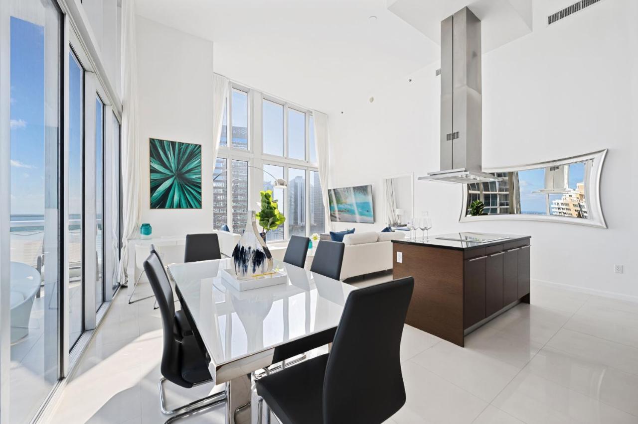 마이애미 Iconic Luxurious High Ceilings Unit Brickell W 아파트 외부 사진