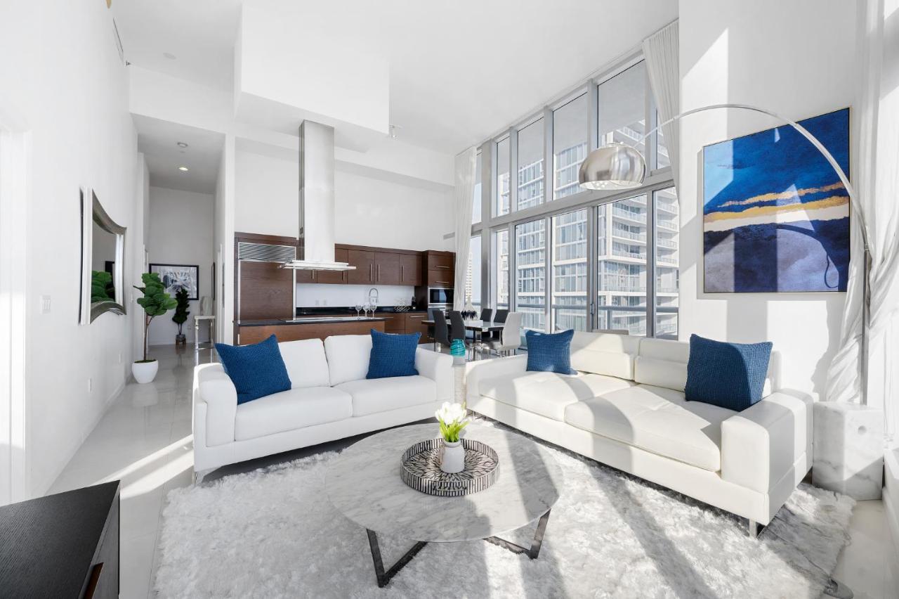 마이애미 Iconic Luxurious High Ceilings Unit Brickell W 아파트 외부 사진