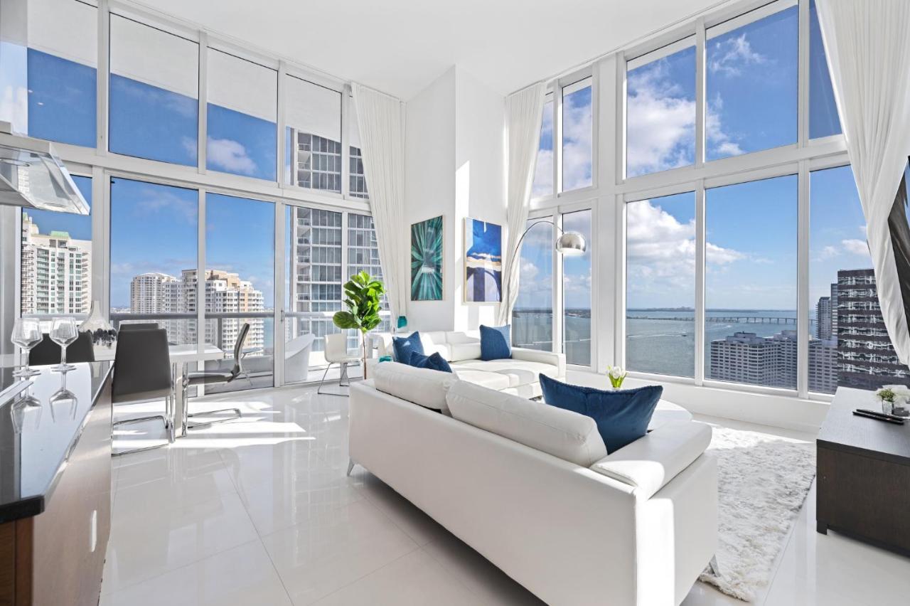 마이애미 Iconic Luxurious High Ceilings Unit Brickell W 아파트 외부 사진