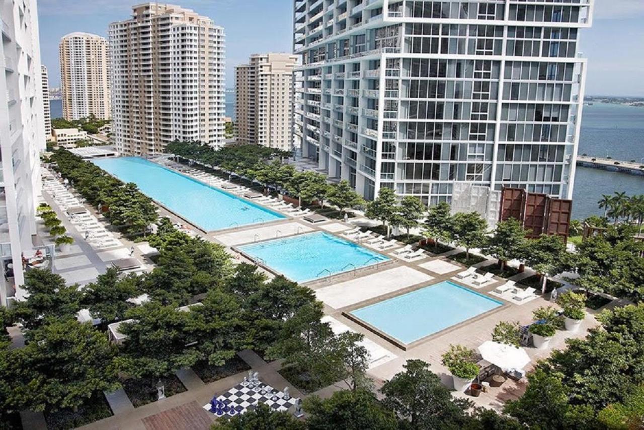 마이애미 Iconic Luxurious High Ceilings Unit Brickell W 아파트 외부 사진